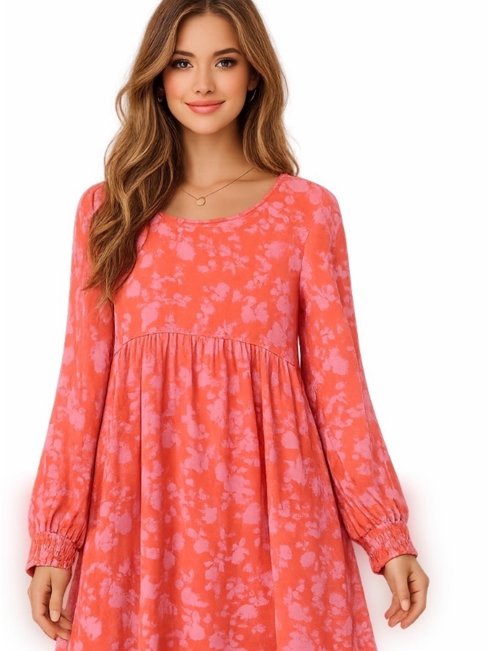 Olivaceous Dress Mini 100% Cotton